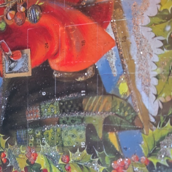 Vintage Advent Calendar Made In England - Picture 5 of 12